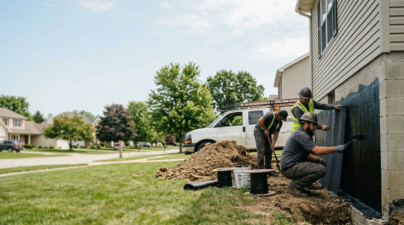 Basement Waterproofing in Alexandria, IN near me